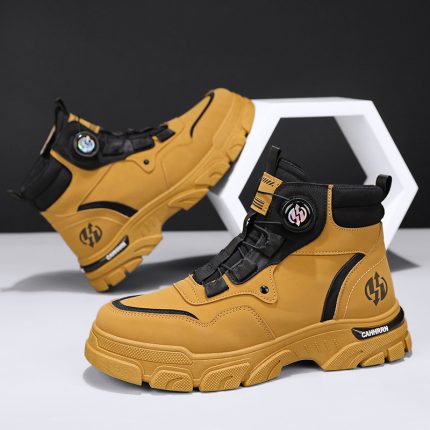 Men's Rugged Outdoor Worker Boots