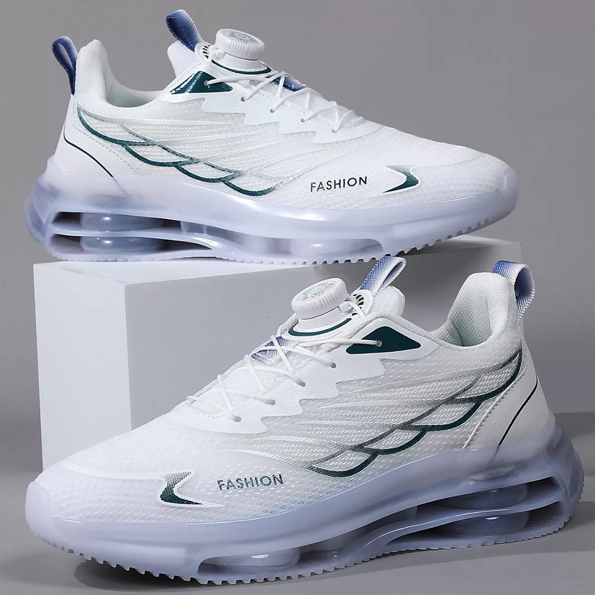 Nike shoes for youth with rotating button – casual running and sports style
