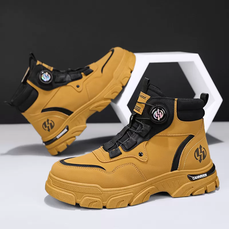 Men's Rugged Outdoor Worker Boots
